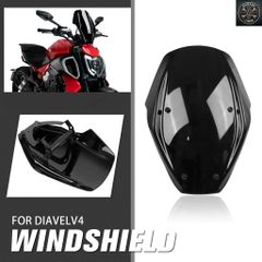 윈드 실드 커버 윈드 스크린 장착 브래킷 키트 DUCATI DIAVEL V4 2023-2026 투어링 윈드 스크린 디프