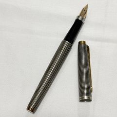 パーカー75 万年筆 幻のスターリングシルバー ニブ14K(63) - メルカリ