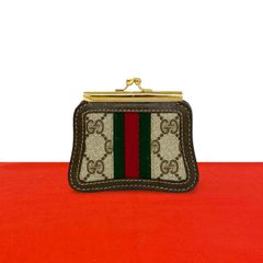 GUCCI GGスプリーム シェリーライン コインケース 9658 - メルカリ