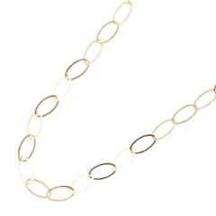 ジュエリー JEWELRY ネックレス ロング ネックレス K18 8.7g 首回り79.5㎝ K18（イエローゴールド） ロング ネックレス レディース Used Aのサムネイル