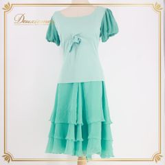 チャコット 社交ダンス 薄紫色セットアップ 美品☆ - メルカリ