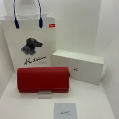 <キタムラ　Kitamura レザー長財布　PH0331 赤>のサムネイル