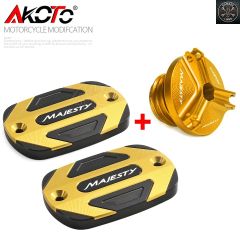 MAJESTY YP400 GRAND MAJESTY 400 2005-2012 프런트 브레이크 후르드 리저버 탱크 커버 오일 필러 캡 MAJESTY400