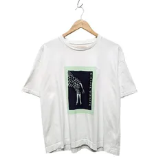 FIL DE FER フィルデフェール ジブラプリントクルーネックTシャツ 10-1-08-215-6-1 ホワイト系 コットン サイズFREE 66106のサムネイル
