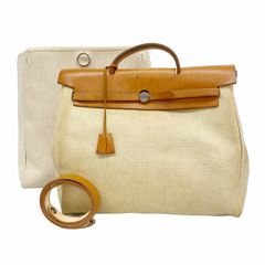 エルメス エールバッグアド 2WAY リュック ハンドバッグ トワル 