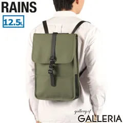 レインズ リュック メンズ レディース RAINS おしゃれ 大人 カジュアル 撥水 ビジネス ビジカジ 通勤 通学 薄型 スクエア バックパック リュックサック ブランド シンプル 12.5L A4 Backpack Mini 13020 Marshのサムネイル