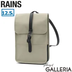 レインズ リュック メンズ レディース RAINS おしゃれ 大人 カジュアル 撥水 ビジネス ビジカジ 通勤 通学 薄型 スクエア バックパック リュックサック ブランド シンプル 12.5L A4 Backpack Mini 13020 Driftのサムネイル