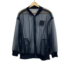 MARY QUANT(マリークワント) ブルゾン サイズM レディース美品  - ネイビー 長袖/シースルー/春/夏のサムネイル
