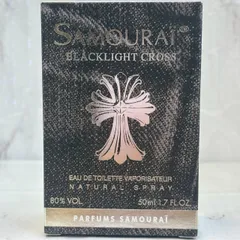 【M 732-8】サムライ SAMURAI　ブラックライトクロス BLACKLIGHT CROSS　オードトワレ EDT　50ml　香水　フレグランス◆新品未開封・保管品　7640163971347のサムネイル