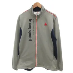 ルコックスポルティフ le coq sportif ジャケット ブルゾン O グレー ロゴプリント フルジップ /NL ■ECF005のサムネイル