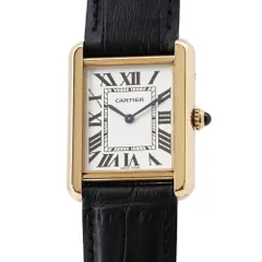 カルティエ タンクソロ SM W5200002 K18イエローゴールド/SS Cartier 腕時計 ウォッチ クォーツ シルバー文字盤のサムネイル