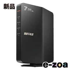 BUFFALO  バッファロー 無線LAN親機 Wi-Fi 7 11be 対応デュアルバンドWi-Fiルーター 2882+688Mbps ブラック WSR3600BE4P/DBK (2653564)のサムネイル