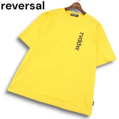 reversal リバーサル 春夏 ロゴ プリント★ 半袖 メッシュ Tシャツ カットソー Sz.XL メンズ 大きいサイズ 格闘技のサムネイル