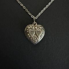 ハートモチーフスウィートハートジュエリー ネックレス シルバー925