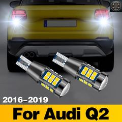 2 개 포함 T15 신호 램프 LED 밸브 27SMD 자동차 리버스 라이트 테일 램프 아우디 Q2 2016 - 19