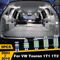 9개들이 LED 하이라이트 차내 돔 독서등 루프 램프 VW 투란 1T1 1T2 2003-2006 - 10