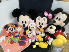ディズニー ミッキーマウス ミニーマウス ぬいぐるみ クッション 7点まとめ売り