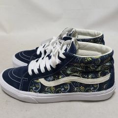 VANS SK8-MID ペイズリー柄 ネイビー 28.5cm - メルカリ