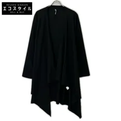 Ground Y　グラウンドワイ　ブラック GA-D06-100 baberdine long drape jacket　3のサムネイル