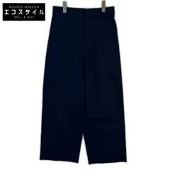LOEWE　ロエベ　H526Y04WC9 ネイビー PUZZLE TROUSERS ワイドパンツ　44のサムネイル