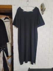 me ISSEY MIYAKE イッセイミヤケ チュニック ワンピース 黒 ラメ