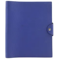 【HERMES】エルメス ユリスMM トゴ 青 _ 手帳カバーのサムネイル