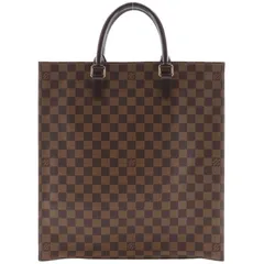 【LOUIS VUITTON】ルイ・ヴィトン サックプラ トートバッグ N51140 ダミエキャンバス 茶 MI0016 ユニセックス ハンドバッグのサムネイル