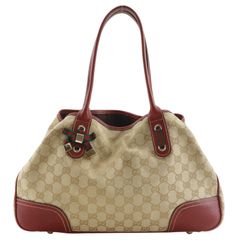 GUCCI グッチ GGキャンバス ハンドバッグ ボルドー レザー GG柄 - メルカリ