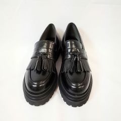 現行/完売】HIMIKOトラックソール キルトタッセルローファー 23.5 