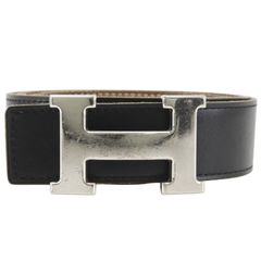HERMES エルメス ベルトバックル H・オ・カレ リバーシブルベルト 75