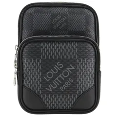 【LOUIS VUITTON】ルイ・ヴィトン アマゾン スリング ボディバッグ N50012 ダミエグラフィットキャンバス 黒 メンズ ショルダーバッグのサムネイル