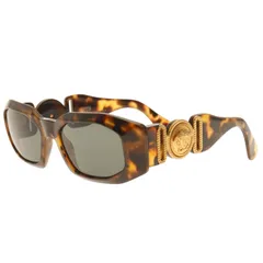 【VERSACE】ジャンニ・ヴェルサーチ メデューサ MOD.414/A プラスチック×金メッキ 茶 レディース サングラスのサムネイル