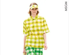 MSGM レディース シャツ チェック柄のサムネイル