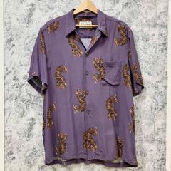 希少✨ワコマリア HAWAIIAN SHIRT S/S TYPE-2 L 虎 - メルカリ