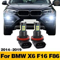 2개들이 LED 램프 자동차용 프런트 안개 램프 BMW X6 F16 F86 2014 - 19