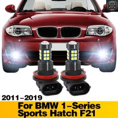 2개들이 LED 램프 차용 프런트 안개 라이트 BMW 1 시리즈 스포츠 해치 F21 2011 - 19