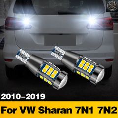 T15 신호 램프 LED 밸브 2 개 세트 자동차 백라이트 테일 램프 VW SHARAN 7N1 7N2 2010 - 2015-2019