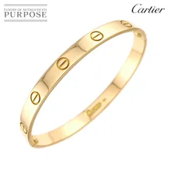 カルティエ Cartier ラブ ブレス #18 K18 YG イエローゴールド 750 ブレスレット バングル Love Bracelet 90323549のサムネイル