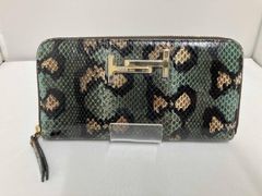希少TOD'Sトッズウォレットチェーン黒ブラックバッグポーチ財布