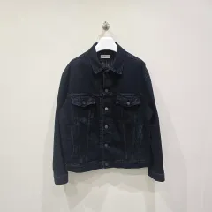 中古/正規品 バレンシアガ バックロゴ デニム ジャケットのサムネイル