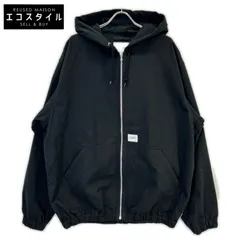 (W)TAPS　ダブルタップス　24AW 242WVDT-JKM01 ブラック D00M/JACKET/COTTON.TWILL フーデッドジャケット　X04のサムネイル