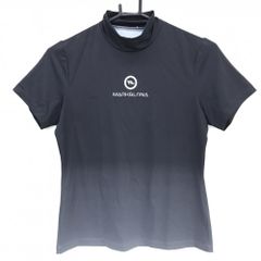 MARK LONA 半袖ハイネックシャツ モックネック　サイズ40 MARK&LONA 半袖モックネックシャツ グラデーション - メルカリ