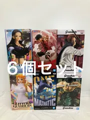 未開封 ワンピース Grandista シャンクス 他 各種６個セット LF6384 f099