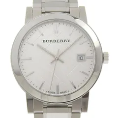 【BURBERRY】バーバリー BU9000 ステンレススチール シルバー クオーツ アナログ表示 レディース シルバー文字盤 腕時計のサムネイル