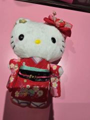 ご当地キティ　京都限定　ぬいぐるみ　Mサイズ　ハローキティ　当時物　2001年製 ご当地キティ 京都限定 ぬいぐるみ Mサイズ ハローキティ 当時物 2001