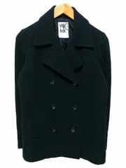 エムケー ミッシェルクラン MK MICHEL KLEIN Pコート ピーコート 無地 シンプル メルトン 40 ネイビー 紺 /HT ■ECB004のサムネイル