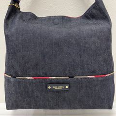 極美品 ブルーレーベルクレストブリッジ ショルダーバッグ 2way デニム