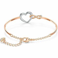 スワロフスキー SWAROVSKI Infinity バングル ローズゴールド - メルカリ