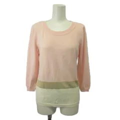 クレージュ courreges カットソー 40 ピンク ラウンドネック 七分袖 長袖 /RN ■GY53のサムネイル