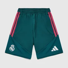 【送料無料・匿名配送】adidas アディダス レアルマドリード 2026/27 公式 Tiro 26 ショーツ 緑 サッカー 短パン 新品 正規品のサムネイル